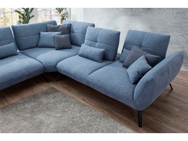 Rohová sedací souprava s relax funkcí DOVER