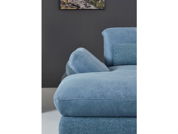 Rohová sedací souprava do tvaru U CAROLINA 2