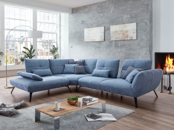 Rohová sedací souprava s relax funkcí DOVER