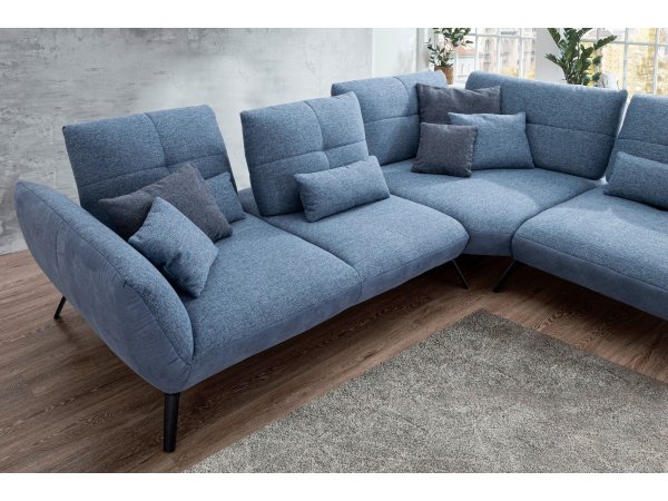 Rohová sedací souprava s relax funkcí DOVER