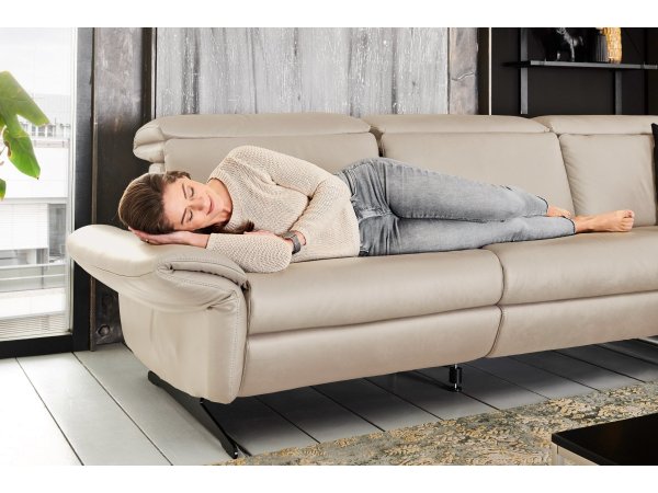 Kožená rohová sedací souprava TRAPANI