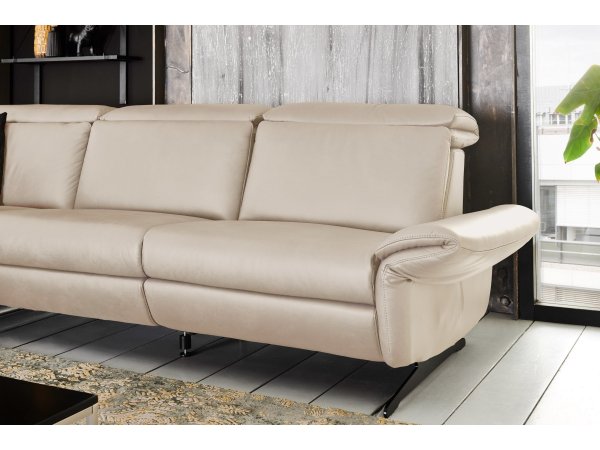 Kožená rohová sedací souprava TRAPANI