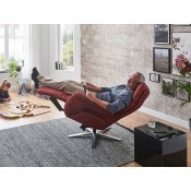 Polohovací televizní křeslo SITZGEFÜHL PLUS XTRA STYLE 2 s vysokou nosností do 200 Kg