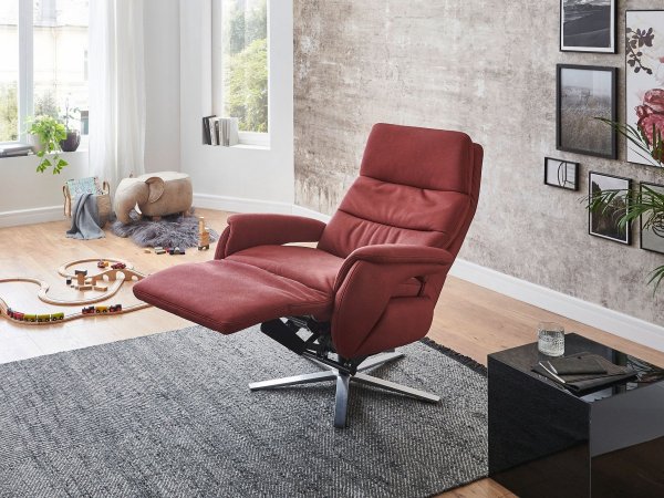 Polohovací televizní křeslo XTRA STYLE 2 s vysokou nosností do 200 Kg