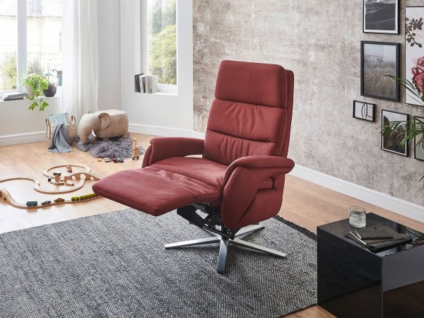 Polohovací televizní křeslo SITZGEFÜHL PLUS XTRA STYLE 2 s vysokou nosností do 200 Kg