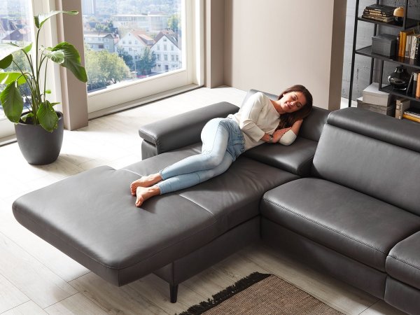 Kožená rohová sedací souprava LAVA XC 5