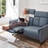 Luxusní kožená sedací souprava s funkcí relax 3+2 LORENZO