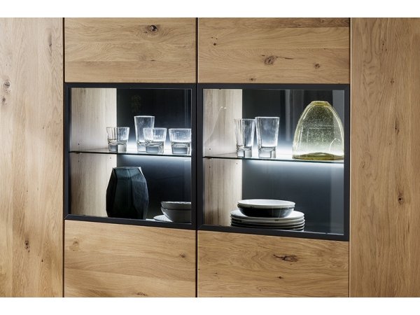 Nábytek do jídelny PORTLAND I dub sukatý bělený