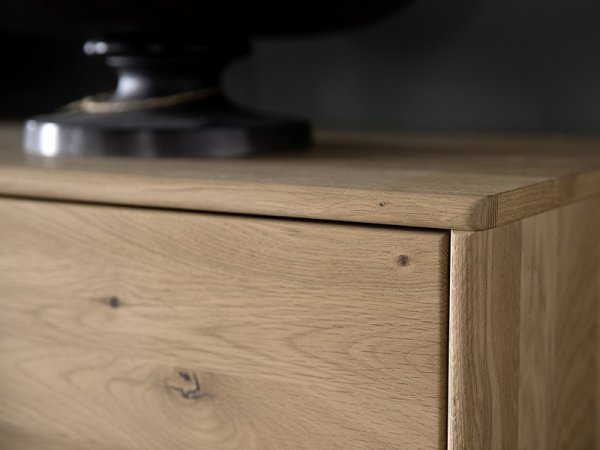 Komoda 20 PORTLAND dub bělený sukatý