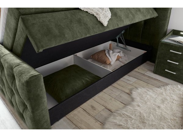 Postel boxspring s úložným prostorem HAMONNTON