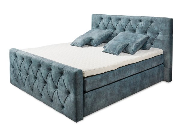Postel boxspring s úložným prostorem HAMONNTON