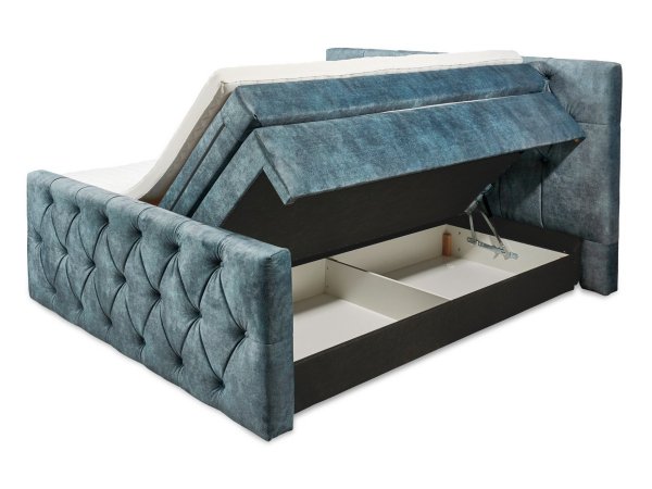 Postel boxspring s úložným prostorem HAMONNTON