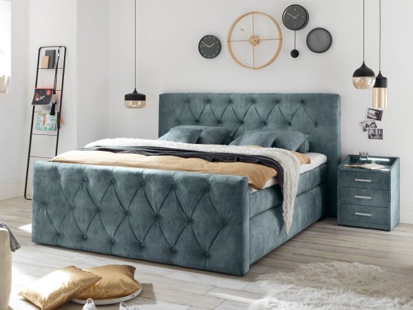 Postel boxspring s úložným prostorem HAMONNTON