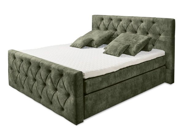 Postel boxspring s úložným prostorem HAMONNTON