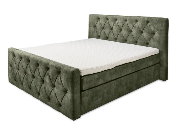 Postel boxspring s úložným prostorem HAMONNTON
