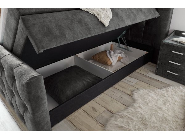 Postel boxspring s úložným prostorem HAMONNTON