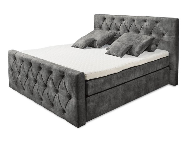 Postel boxspring s úložným prostorem HAMONNTON