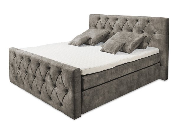 Postel boxspring s úložným prostorem HAMONNTON