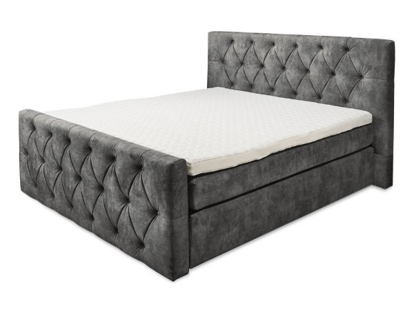 Postel boxspring s úložným prostorem HAMONNTON