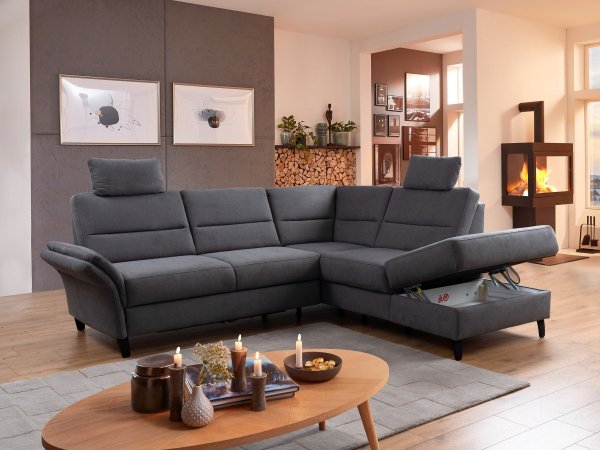 Rohová sedací souprava ve skandinávském stylu WESTERLAND