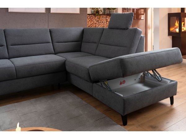 Rohová sedací souprava ve skandinávském stylu WESTERLAND