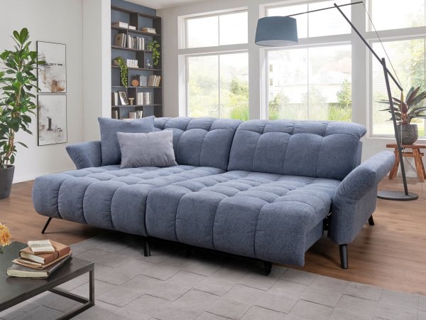 Malá prošívaná rohová sedací souprava COAST 4