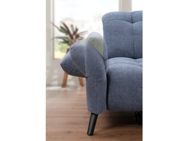 Malá prošívaná rohová sedací souprava COAST 4