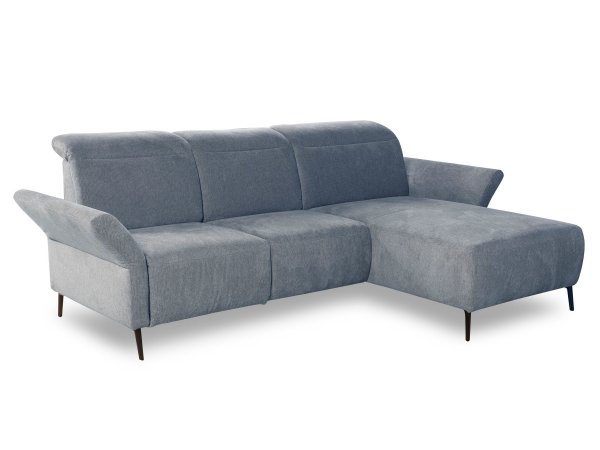 Rohová sedací souprava s motorovou TV funkcí CORIBA