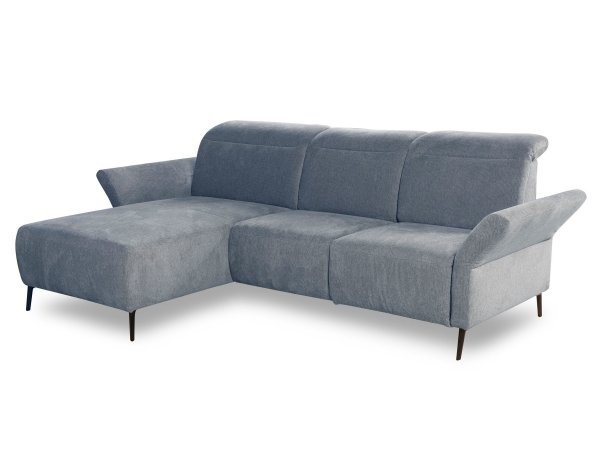 Rohová sedací souprava s motorovou TV funkcí CORIBA