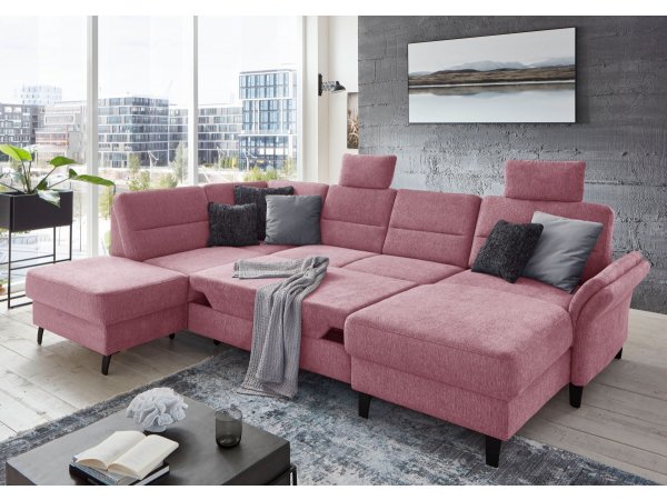 Rohová sedací souprava do tvaru U ve skandinávském stylu WESTERLAND