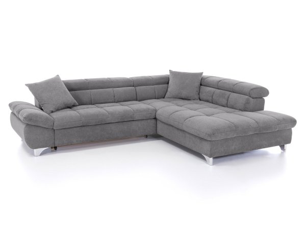 Rohová sedací souprava s polohovatelnými opěrkami EMINI