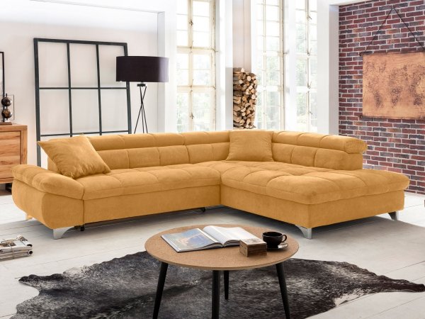 Rohová rozkládací sedací souprava GEMINI 3