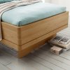 Postel pro jednu osobu KIRUNA 1 - 100x200 dub/champagne