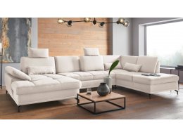 Rohová sedací souprava do tvaru U COSTELLO 4