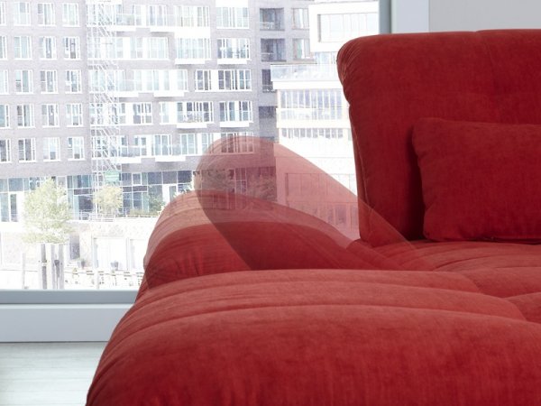 Rohová sedací souprava do tvaru U SANTA LUCIA