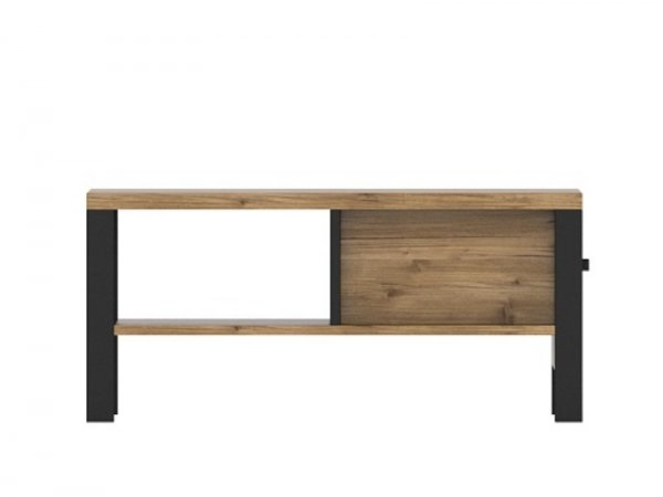 Nábytek do obývacího pokoje OLIN III Appenzellský smrk/černý mat