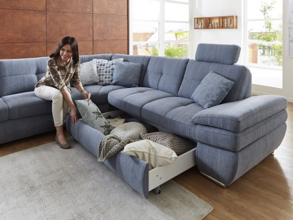 Luxusní rohová sedací souprava ARGENTO