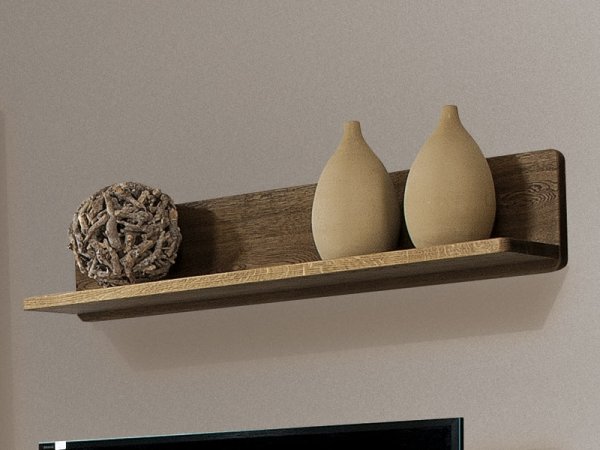 Dubová police krátká ATLANTA typ 31 dub pálený