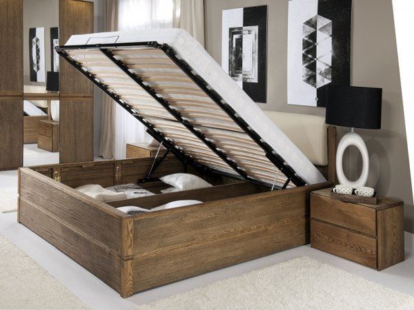 Dubová ložnice z masivu ATLANTA dub přírodní