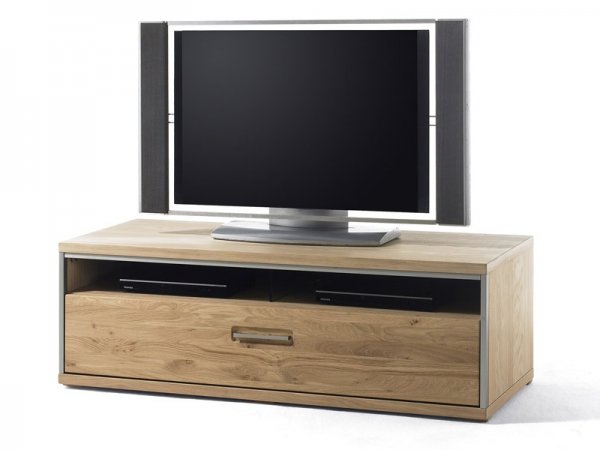 Televizní komoda ESPERO (typ 30) dub sukatý bělený