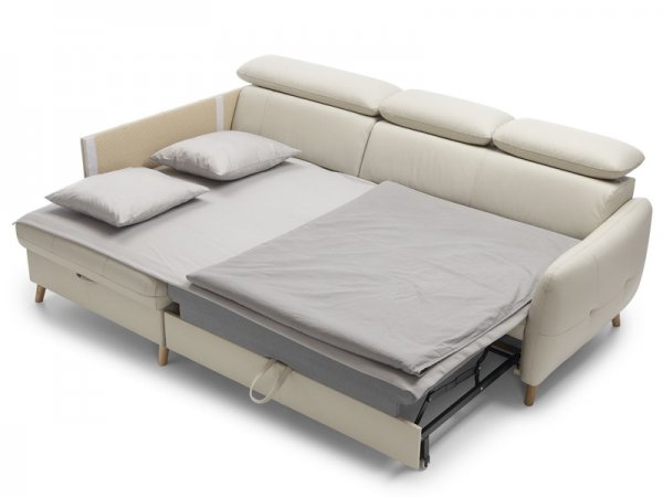 Rohová rozkládací sedací souprava LUGO