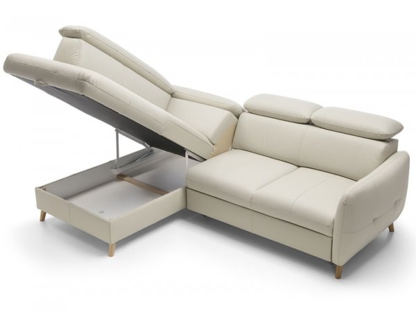 Rohová rozkládací sedací souprava LUGO