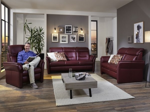 Luxusní kožené křeslo LOUIS