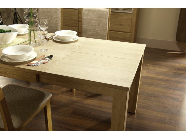 ORLANDO/ROLANDO dubový stůl rozkládací typ 41 dub jantar