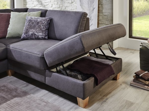 Rohová sedací souprava do tvaru U VISCONTI