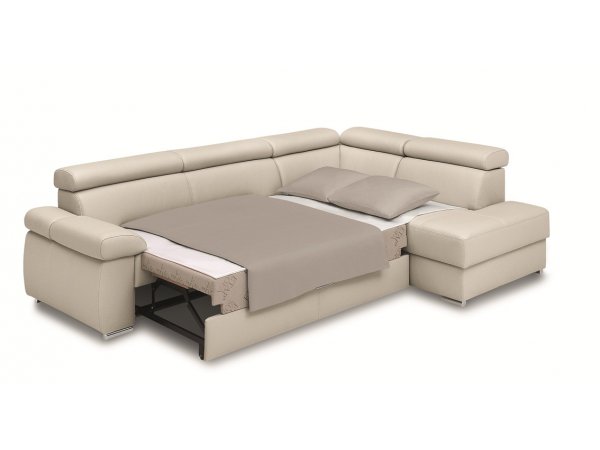 Kožená rohová sedací souprava FOCUS