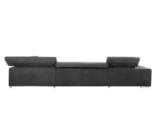 Rohová sedací souprava do tvaru U s nastavitelnými opěrkami ORION 2