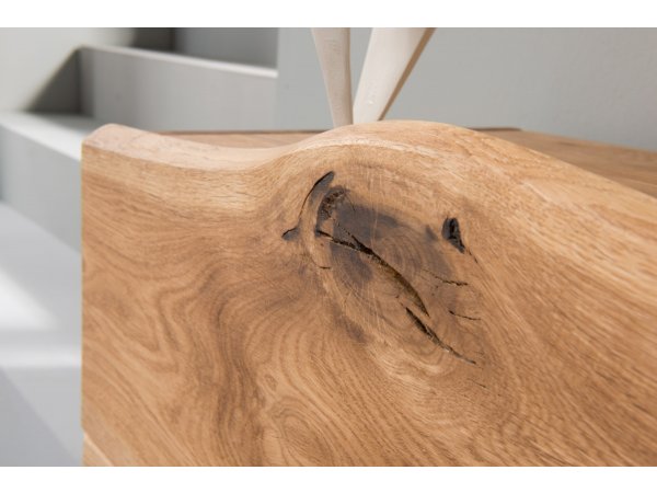 Dubový nábytek z masivu do předsíně WOODLINE 3 dub přírodní