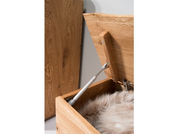 Dubový nábytek z masivu do předsíně WOODLINE 4 dub přírodní