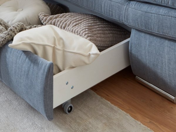 Luxusní rozkládací rohová sedací souprava ARGENTO